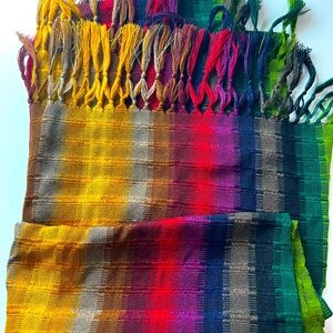 Handwoven scarf